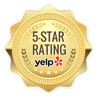 5 Star Rating Yelp Badge